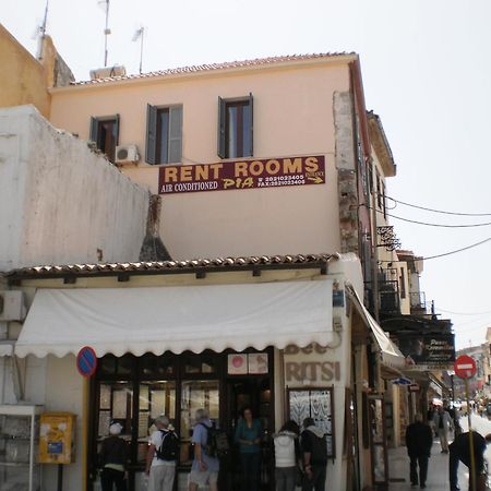Pia Rooms Chrissi Akti Chania Exterior foto