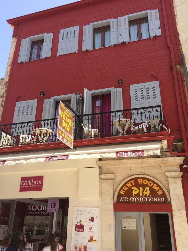 Pia Rooms Chrissi Akti Chania Exterior foto