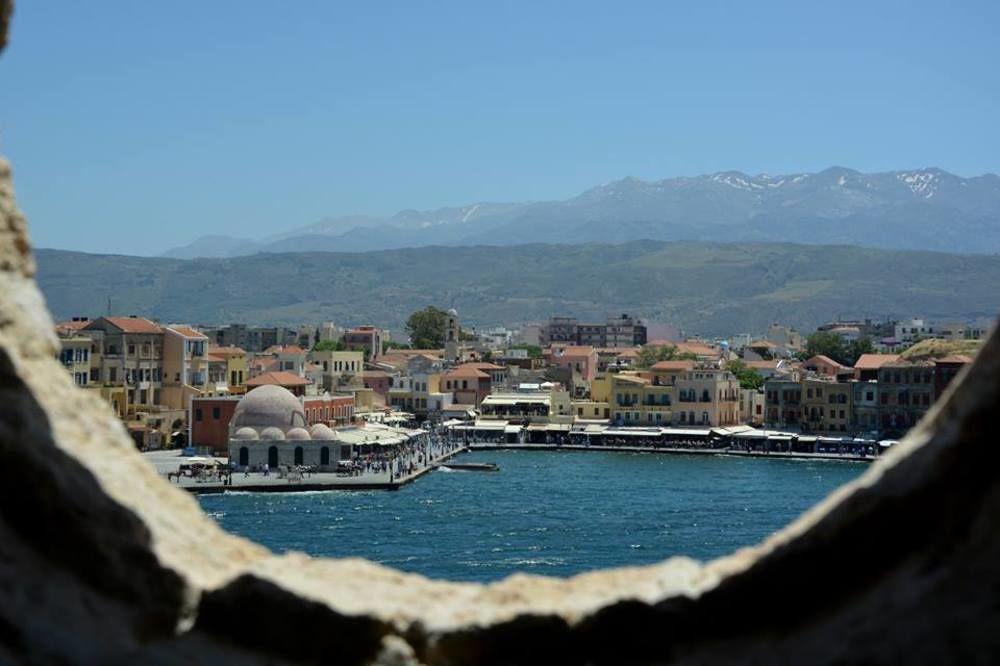 Pia Rooms Chrissi Akti Chania Exterior foto